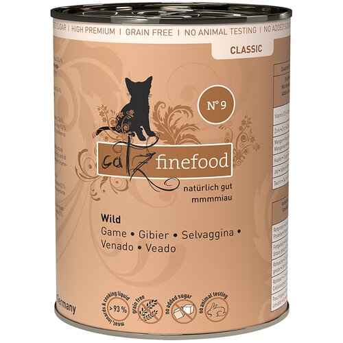 catz finefood konzerve 6 x 400 g - Divljač Cijene