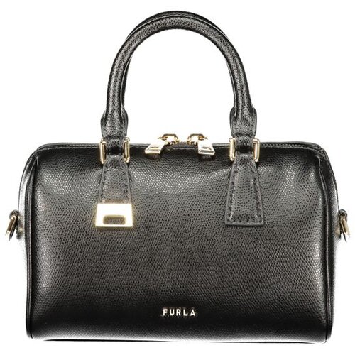 Furla Olivia Mini Boston ženska kožna torba 20x12x9 cm crna Slike