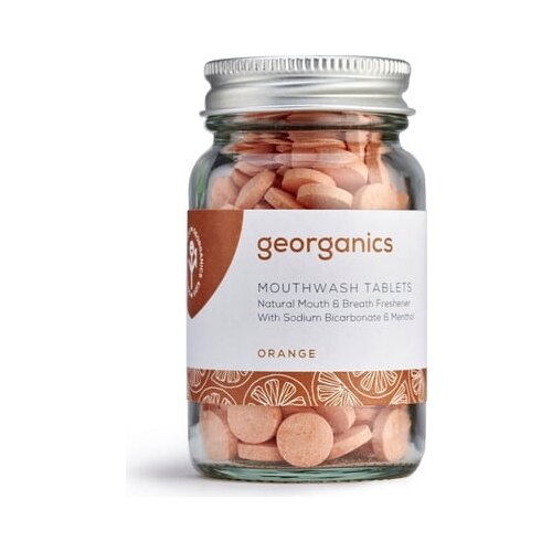 Georganics Mouthwash Tablets - Orange Slike