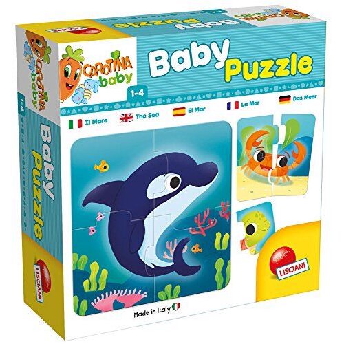 Lisciani Carotina baby puzzle more Slike