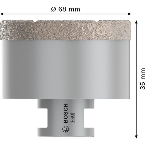 Bosch PRO Ceramic dry kruna za suvo bušenje 68mm Cene