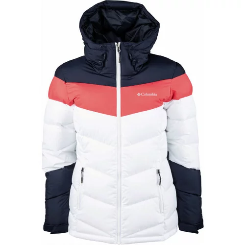 Columbia ABBOTT PEAK INSULATED JACKET Ženska skijaška jakna sa izolacijom, bijela, veličina