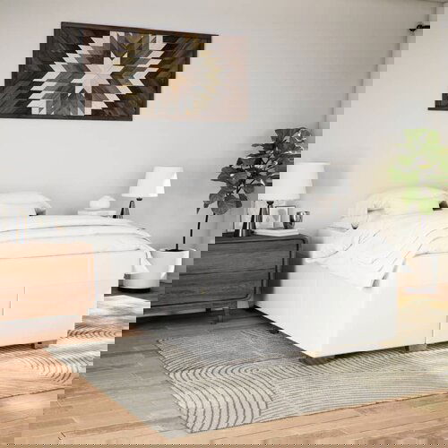 Furnova Posteljni okvir bel 160x200 cm umetno usnje, (21938722) Slike