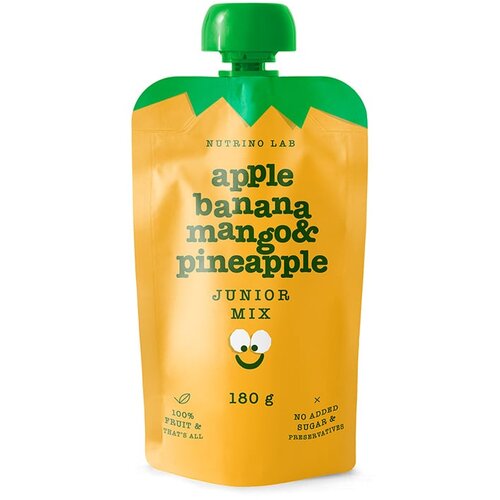 Nutrino Lab Junior jabolko, banana, mango, ananas 180 g Cene