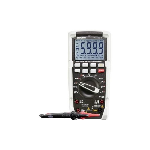 Voltcraft Ročni multimeter, digitalni VC-440 E kalibracija narejena po: delovnih standardih, za&scaron;čiten pred vodnimi curki (IP65) CAT, (5000287116) Cene