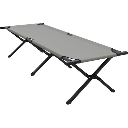  Sklopivi kamperski krevet Siva 193 x 69 x 45 cm Oxford tkanina Slike
