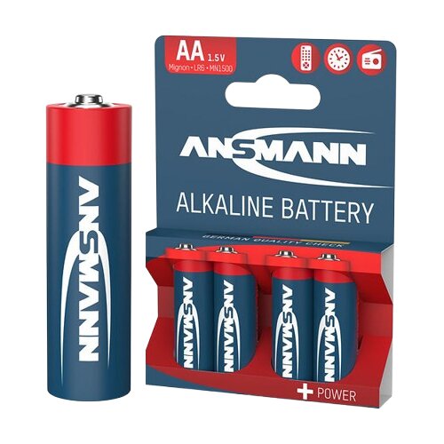 Ansmann Alkalna baterija LR6, AA, Blister, 4 komada, 1.5 V Slike