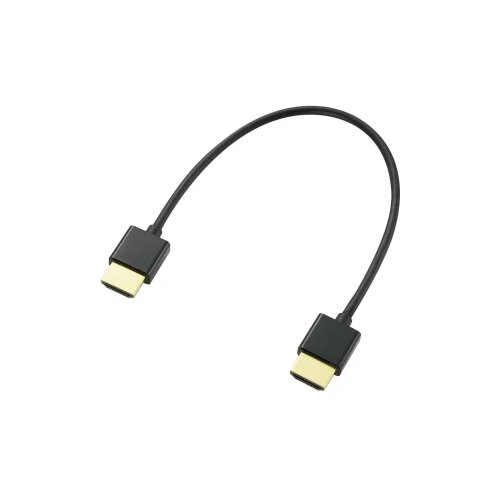 SpeaKa Professional HDMI priključni kabel 20.00 cm SP-9076308 audio povratni kanal (arc), pozlaćeni kontakti crna [1x mu Slike