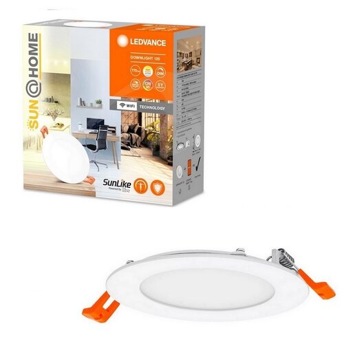 Ledvance LED prigu&amp;scaron;iva ugradna plafonska svetiljka SUN@HOME LED/8W/230V CRI 95 Wi-Fi Slike