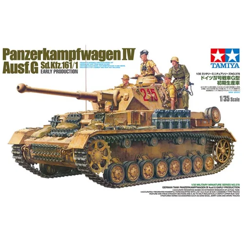 Tamiya Panzerkampfwagen IV Ausf. G (Sd.Kfz. 161/1 zgodnja verzija), (21287588)