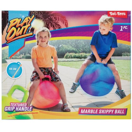Magic Toys Play Out: Marmorirana skakalna žoga v različnih različicah 45 cm 1 kos Cene