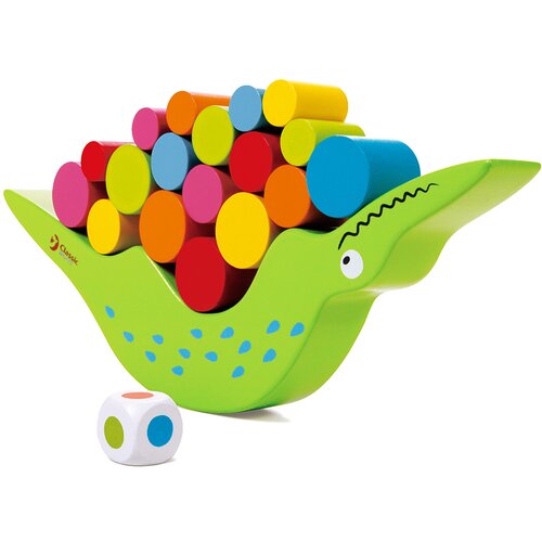 Classic World Drvena igračka balans Krokodil Cene