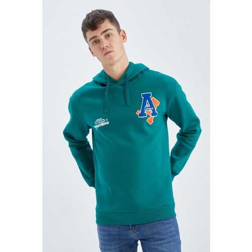 Defacto Regular Fit Hooded Sweatshirt Slike