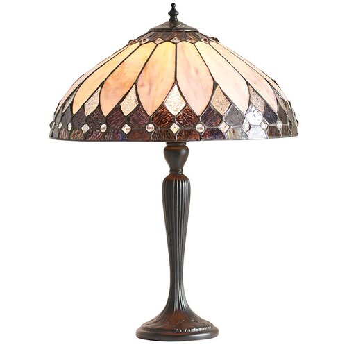 Endon 63982 - Stona lampa Tiffany BROOKLYN 1xE27/60W/230V prečnika 40 cm Cene