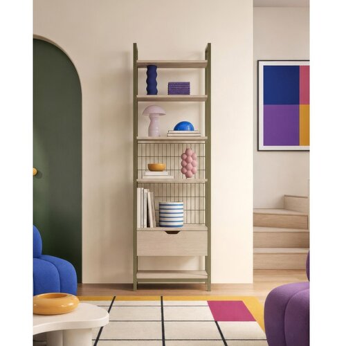 Marckeric Zelena željezna biblioteka 60x179,5x40 cm Amara &amp;ndash; Slike