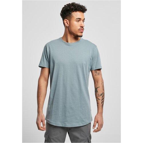 Urban Classics Long T-shirt in the shape of dust blue Slike