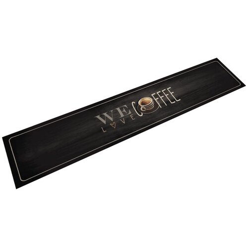  Kuhinjski tepih perivi s natpisom Coffee 60x300 cm bar&scaron;unasti Cijene