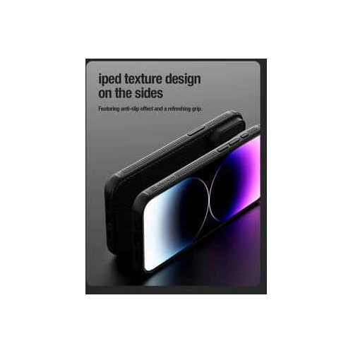 Nillkin CAMSHIELD PRO PC+TPU TORBICA ZA IPHONE 15 PRO tamno ljubičasta Slike