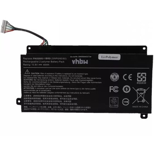 Toshiba Baterija za laptop CB30-B, PA5208U-1BRS 10.8 V 45 Wh, 3860 mAh, Crna Cene