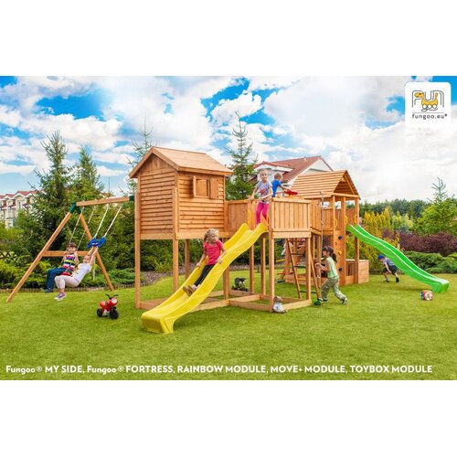 Fungoo Maxi set PLAY BOX - drveno dječje igrali&amp;scaron;te Slike