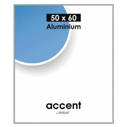  za sliko aluminij Accent (50 x 60 cm, srebrn)