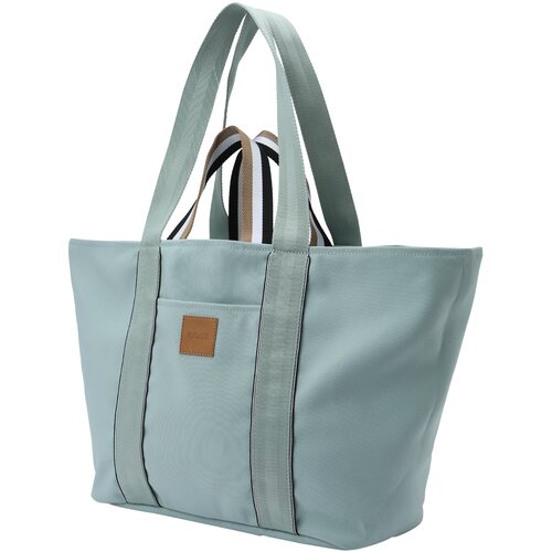 BOSS Black Shopper torba &amp;#039;Deva&amp;#039; smeđa / menta / crna / bijela Slike
