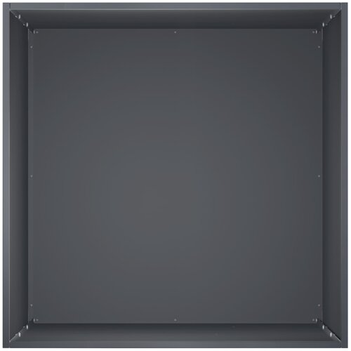  Vrtna saksija Antracit 50 x 50 x 75 cm Čelična vrata Slike