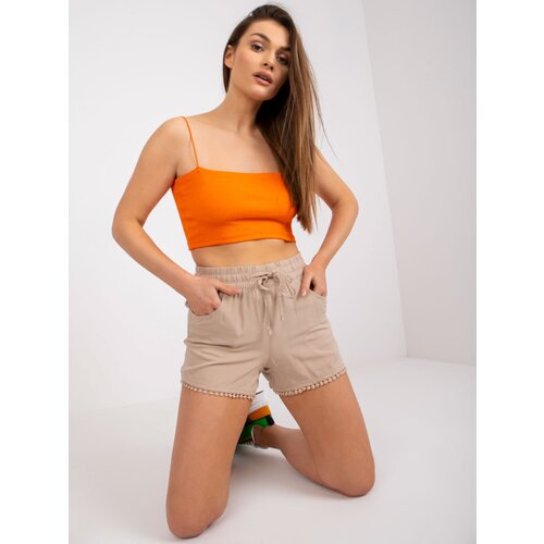 Fresh Made Shorts-D73761M61531KA-beige Cene