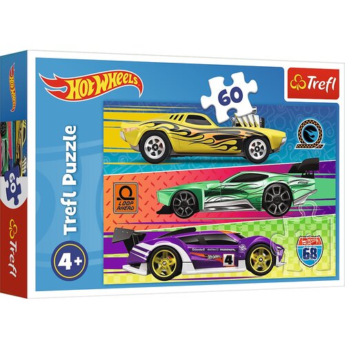 Trefl slagalica Hot Wheels, 60 delova Slike