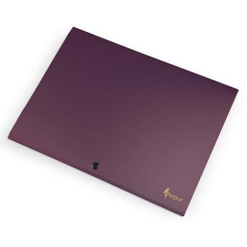 MAPA s gumbom A4 PP metalic, Bordo Slike