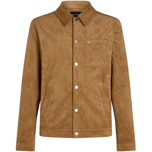 Karl Lagerfeld Prijelazna jakna zeleno smeđa Slike