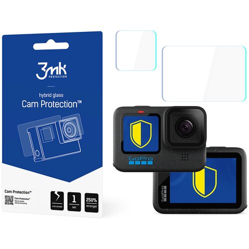 3mk cam protection zaščita za gopro hero 12 zaščitna folija in kaljeno steklo, (5000087362) Cene