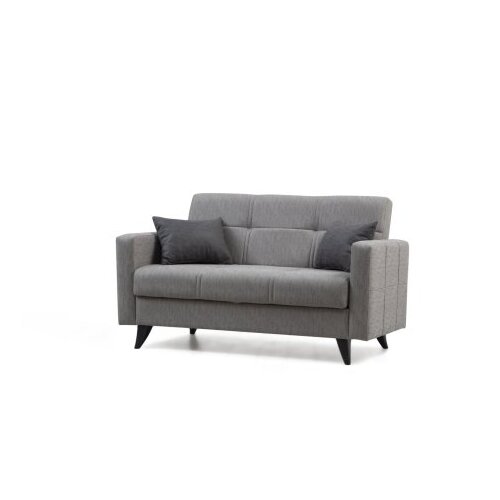 Atelier Del Sofa Dvosed na razvlačenje Polya, 151x86x75 cm, Svijetlosivi Slike