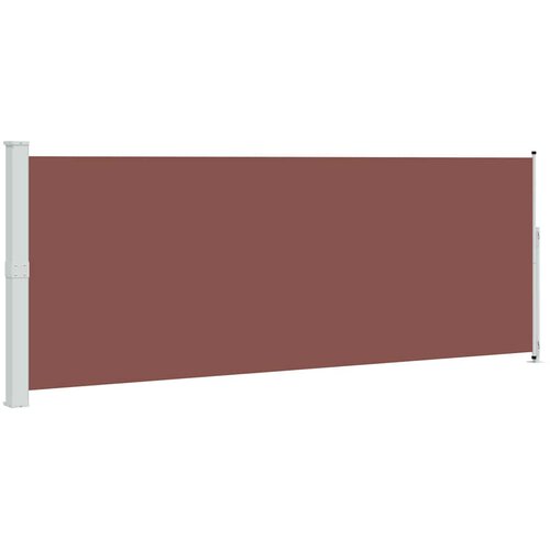  Uvlačiva bočna tenda za terasu 180 x 500 cm smeđa Slike