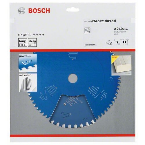 Bosch List kružne testere Expert for Sandwich Panel 2608644144, 240 x 30 x 2,6 mm, 48 Slike