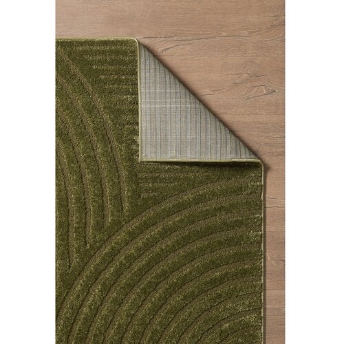 ESTE Temno zelena preproga 160x230 cm Whirl &amp;ndash; Slike