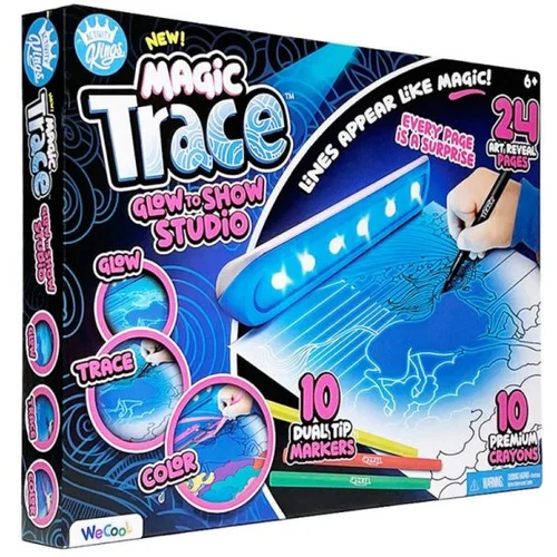 Magic Trace Studio za risanje Glow to Show, z UV svetilko