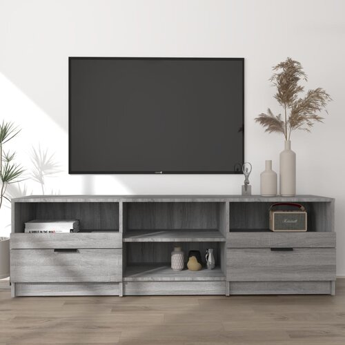 TV ormarić boja hrasta sonome 150x33,5x45 cm konstruirano drvo Slike