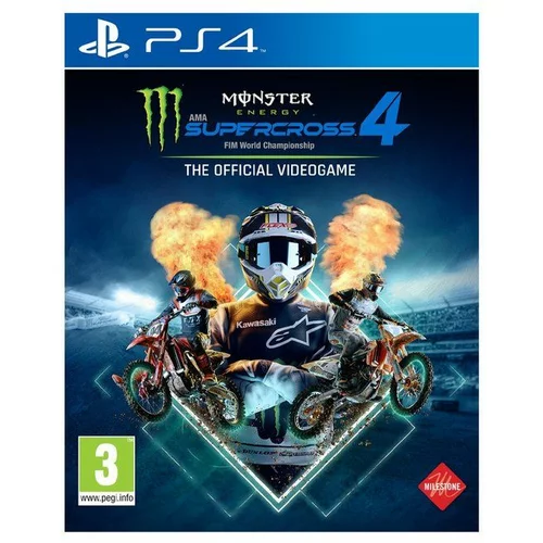Milestone Monster Energy Supercross: The Official Videogame 4 (PS4)