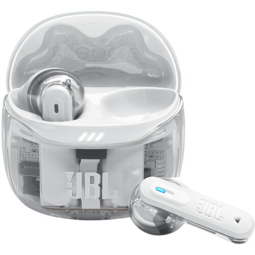 JBL Tune Flex 2 Ghost Edition bele slu&amp;scaron;alke, (21648284) Slike