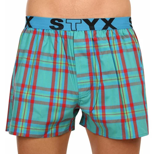 STYX Men's shorts sports rubber multicolor