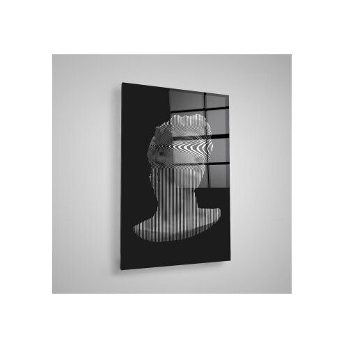 Wallity CAM3758 - 70100 Multicolor Decorative Tempered Glass Painting Cene