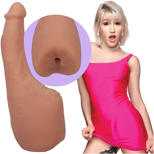 Doc Johnson Signature Cocks Lena Moon Dildo with Penetrable Ass Transgirls Slike