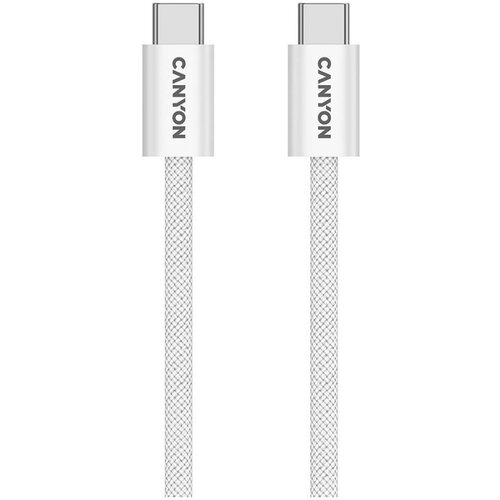Canyon cable OnWire 60MG C-C 60W Magnet Braided 1m White Slike