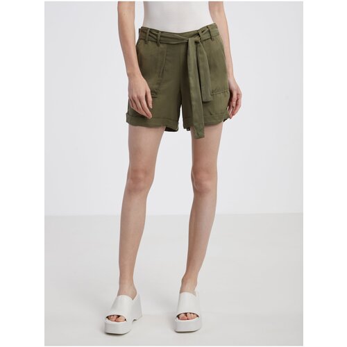 Camaieu Khaki Womens Shorts - Women Cene