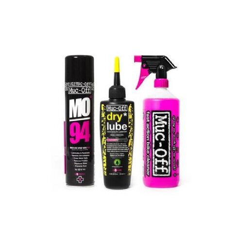Muc-Off Set Muc-Off Clean/Prot/Lube Dry Cene