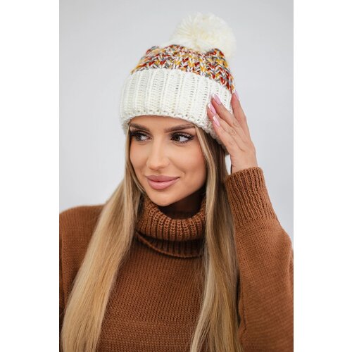 Kesi Cap with a pompom Ellen K325 ecru Cijene