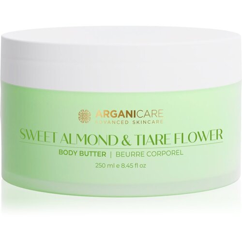 Arganicare Body Butter Almond & Tiare Flower maslo za telo z karitejevim maslom 250 ml Cene