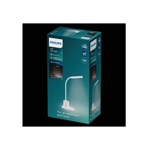 Philips 02929003241107 Stona lampa bucket dsk214 pt 7w 40k w usb ( 20749 ) Slike