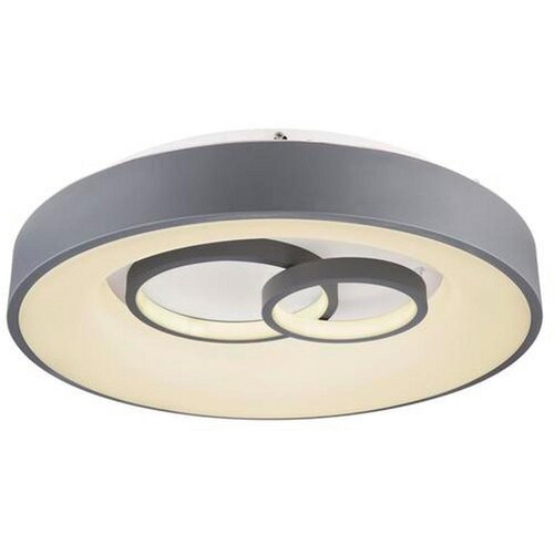 Globo Okrugla stropna LED svjetiljka Mavy (50 W, Siva, &amp;Oslash; x V: 48 x 10 cm) Slike